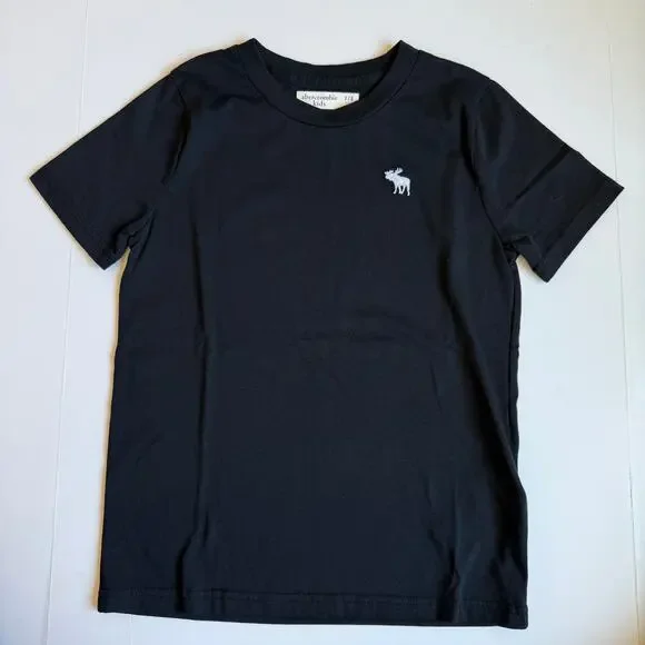 Abercrombie Kids Black Graphic Tee Bundle 7/8 - Picture 3 of 13